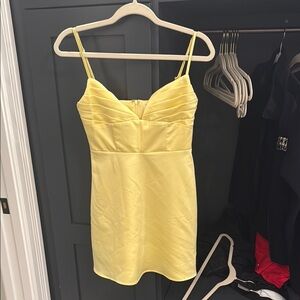 Princess Polly Yellow Mini Dress